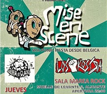 Cartel mise en scene guerra de clases los kostra marea rock 26.07.18